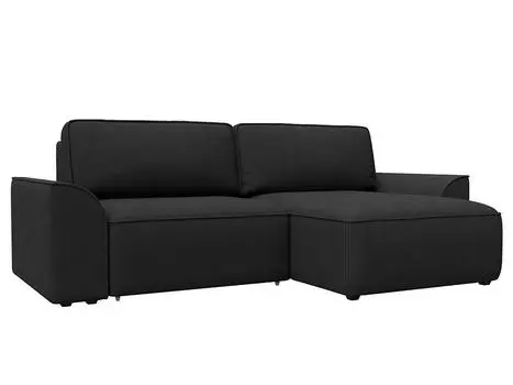 Диван угловой Лига-048 НПБ Замша JOLY 08 коричневый