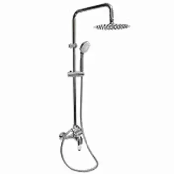 Душевая стойка Istok life с двуручным смесителем