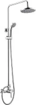 Душевой комплект со смесителем WasserKRAFT A12202