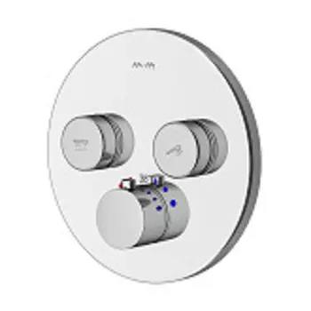 F50A85700 Inspire V2.0, TouchReel смеситель для 2 потребителей с термостатом, монтируемый в стену