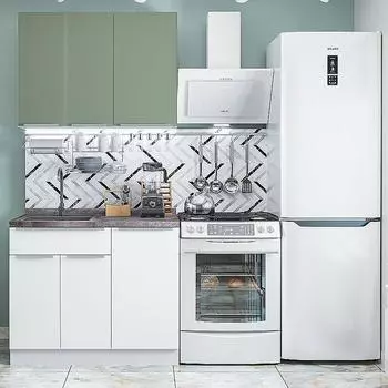 Фьюжн-05 Silky Mint/Silky White Белый