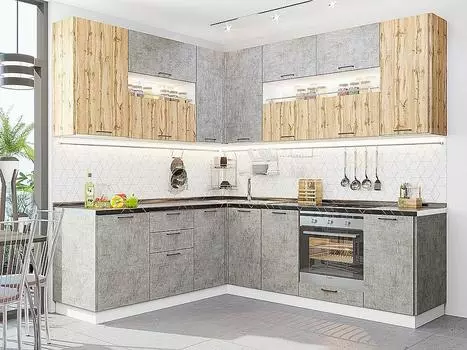 Флэт-02 Wotan Oak/Temple Stone