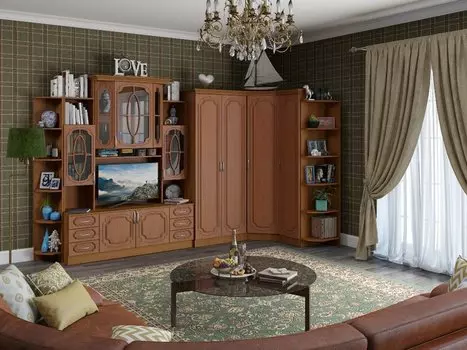 Гостиная Альберт-5-02 Миланский орех