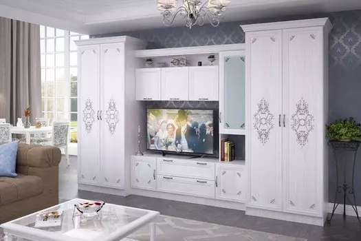 Гостиная Анкона-03 Ясень анкор