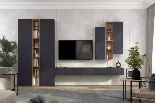 Гостиная Лаура Серый уголь