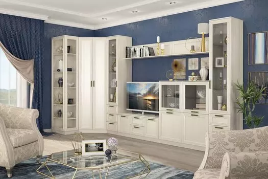 Гостиная Орион Ясень шимо светлый