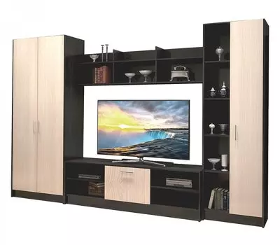 Гостиная ВЕГАС Венге/Дуб Кремона