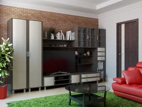 Гостиная Венеция-04 Венге