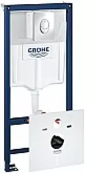Инсталляция для подвесного унитаза Grohe Rapid SL 4 в 1 38750001 с шумоизоляцией