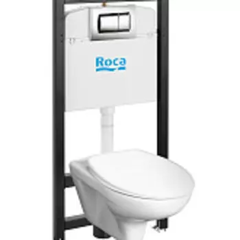 Инсталляция Roca Mateo для подвесного унитаза с бачком 3 в 1