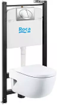 Инсталляция Roca Meridian для подвесного унитаза с бачком 3 в 1