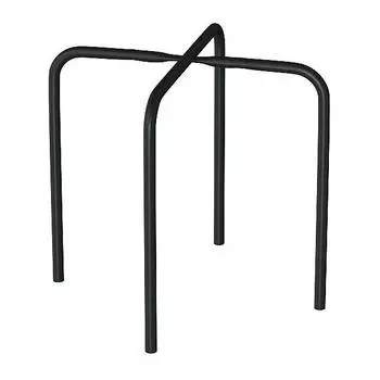 Каркас табурета BM1001 MB (Матовый Черный)