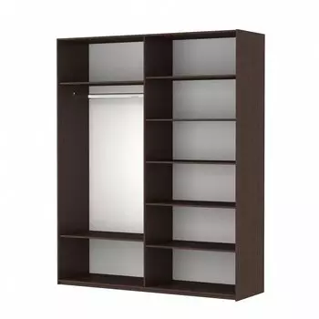 Корпус шкафа-купе Прайм 2-120 Венге 1200х2300х570