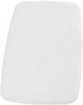 Коврик противоскользящий Capri белый 38*72