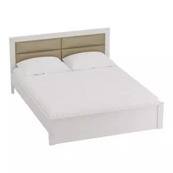 Кровать 1600 "Элана" спальня Бодега белая