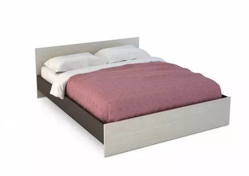 Кровать Бася КР-558 ЛДСП Дуб белфорд 1,6м