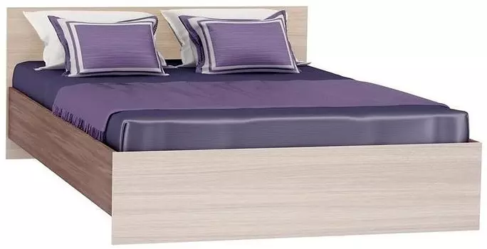 Кровать Бася КР-560 Ясень шимо светлый 140