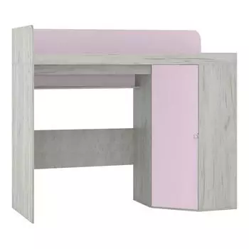 Кровать-чердак Тетрис 1 345 Дуб Белый (CRAFT)/Лаванда BSBS1