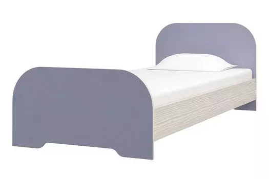 Кровать Мика СТЛ.165.03 Кварц индиго/Сосна Авола 90