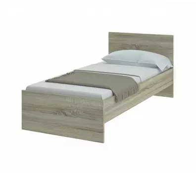 Кровать НИКОЛЬ 90 Дуб Сонома