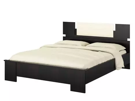 Кровать Оливия СТЛ.109.01 Дуб феррара/Ясень глянец