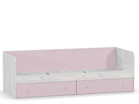 Кровать Тетрис 1 347 Дуб крафт белый/ Лаванда BSBS1 80