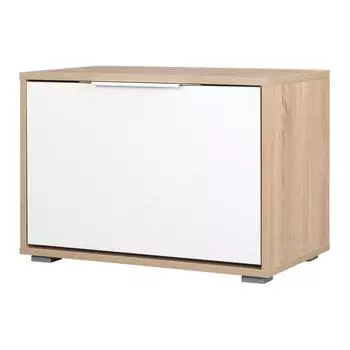 Куба Тумба 13.58 Дуб сонома,Белый премиум