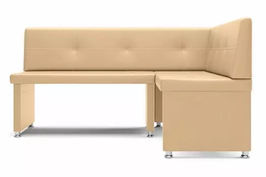 Кухонный уголок правый Кантри бежевый