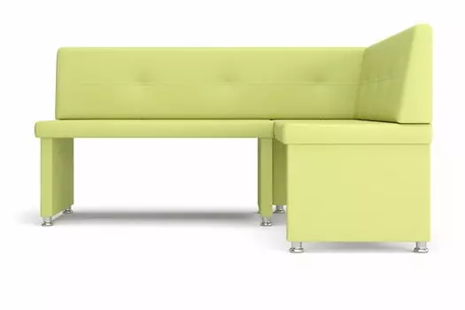 Кухонный уголок правый Кантри зеленый