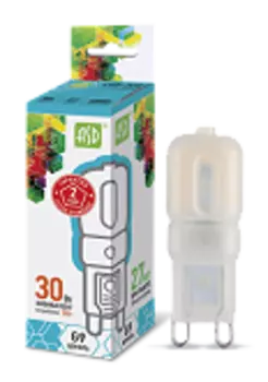 Лампа светодиодная LED-JCD-standard 3Вт 230В G9 4000К 270Лм ASD