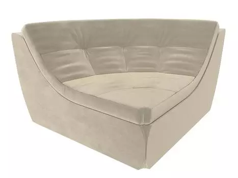 Модуль Холидей угол Микровельвет Бежевый