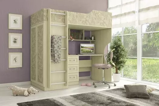 Молодёжная Дженни-1 Granite rose/Cilegio nostrano