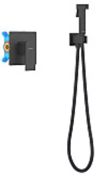 Набор с гигиеническим душем (смеситель + гигиеническая лейка + шланг + шланговое подсоединение с держателем) AQUATEK ЛИБРА