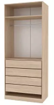 Открытая гардеробная Trend-05 | 100 см
