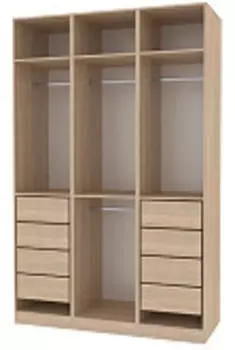 Открытая гардеробная Trend-09 | 150 см