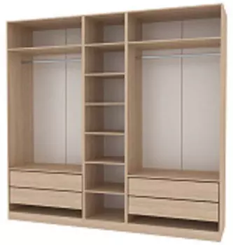 Открытая гардеробная Trend-14 | 250 см
