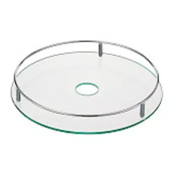 Полка круглая центральная стеклянная Тип-1