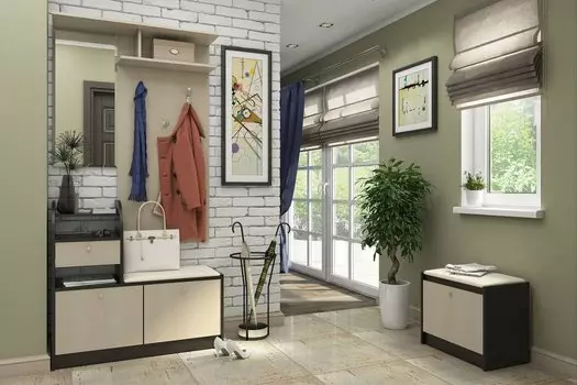 Прихожая Лофт-3S Венге/ Дуб кремона