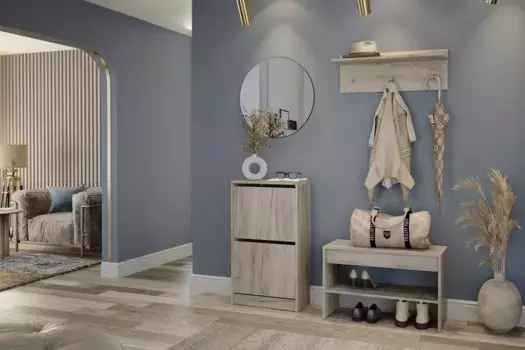 Прихожая Лофт Комплектация 8 Дуб Крафт/Дуб Крафт