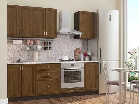 Прямая кухня Шале-01 Antico