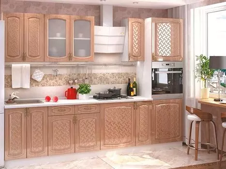 Прямая кухня Сити-03 Анегри