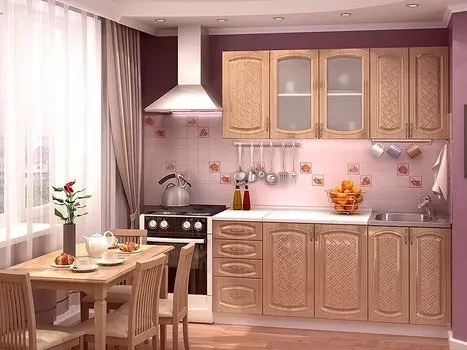 Прямая кухня Сити-05 Анегри