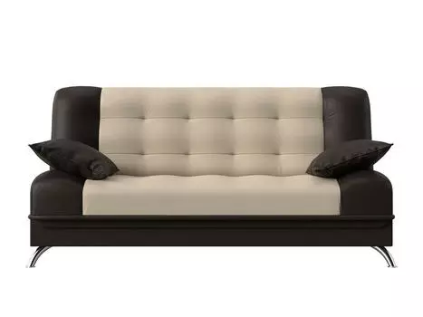 Диван Книжка Анна Экокожа Белый