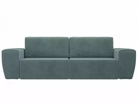 Прямой диван Беккер Велюр Бирюза