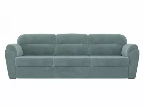 Диван прямой Бостон Велюр Бирюза