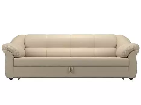 Диван прямой Карнелла Экокожа Бежевый