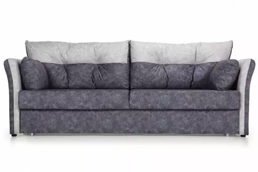 Диван-кровать Римейк (02) Jaguar mouse/Jaguar light grey