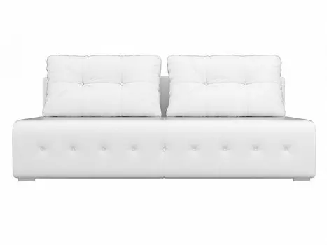 Диван прямой Лондон Экокожа Белый