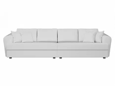 Диван прямой Милтон Экокожа Белый