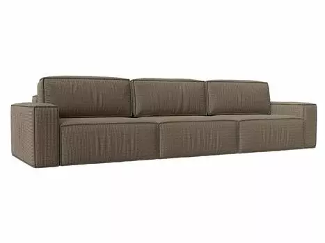 Прямой диван Прага Классик лонг Рогожка Корфу 03